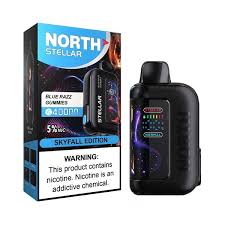 NORTH STELLAR SKYFALL BLUE RAZZ GUMMIES 40K