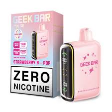 GEEK BAR PULSE STRAWBERRY B POP ZERO PER 15K|810125439858|Pack Of|5