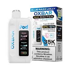 OXBAR BLUE RAZZ LOLLY 35K|805350001000|Pack Of|5