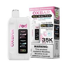 OXBAR JOLLY PINK STRAWBERRY 35K|805350001055|Pack Of|5
