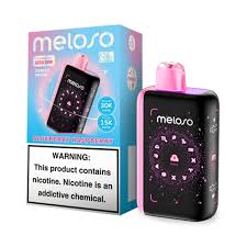 MELOSO BAR BLUEBERRY RASPBERRY 30K|810164281098|Pack Of|5
