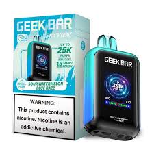 GEEK BAR DIGI SKY SOUR WTRMLON BLUE RAZZ 25K|810164280077|Pack Of|5