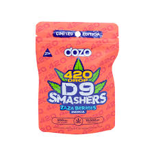 DOZO D9 SMASHERS ZAZA BERRIES INDICA GUMY 10000MG|769293884932|Pack Of|5