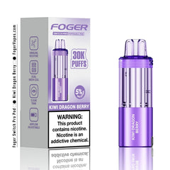 FOGER SWITCH PRO POD KIWI DRAGON BERRY 30K|6971824064025|Pack Of|5