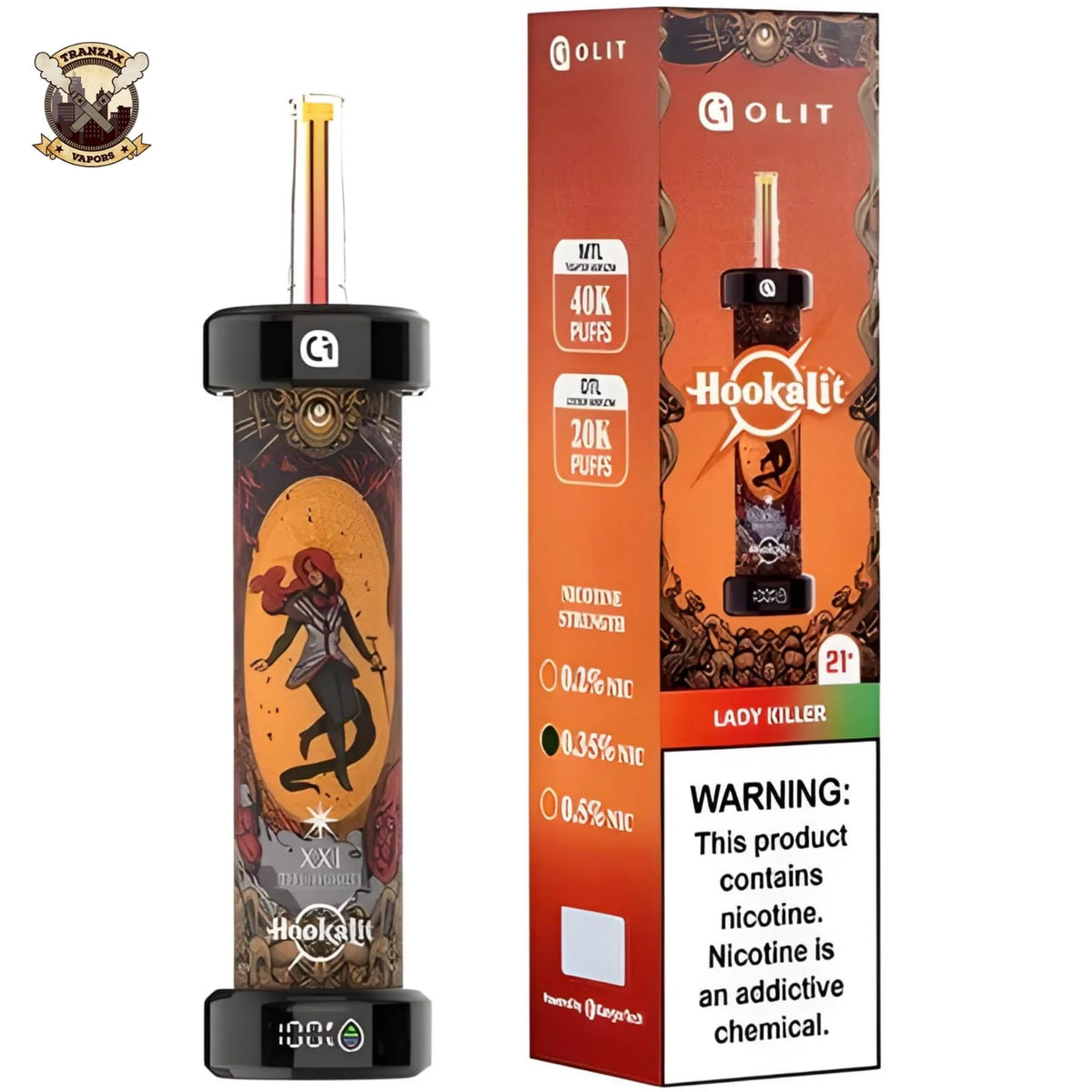 OLIT HOOKALIT LADY KILLER 40K|6977855600126|Pack Of|5