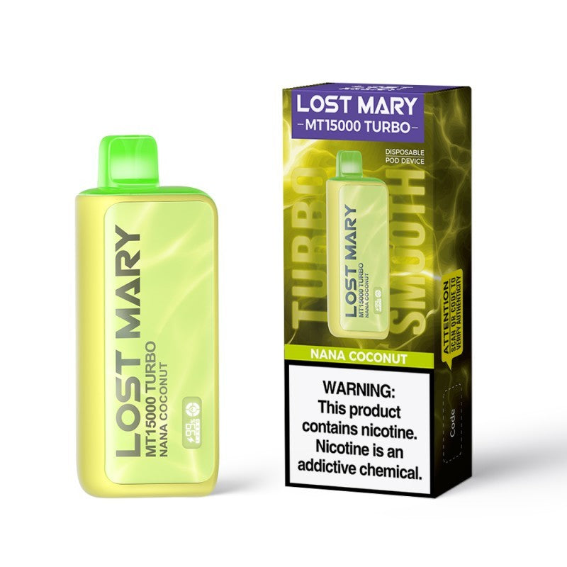 LOST MARY MT NANA COCONUT 15K|5056716404668|Pack Of|5