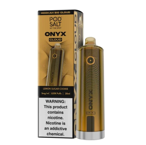POD SALT ONYX CLOUD LEMON SUGAR COOKIE 25K|5056598164971|Pack Of|5