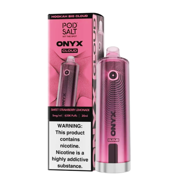 POD SALT ONYX CLOUD SWEET STRAWBERRY LEMONADE 25K|5056598165039|Pack Of|5