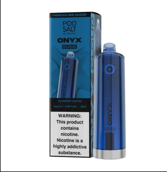POD SALT ONYX CLOUD BLUEBERRY MUFFIN 25K|5056598165053|Pack Of|5