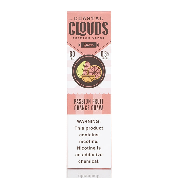 COASTAL CLOUDS PASNFRUT ORNGE GUAVA 60ML 3MG