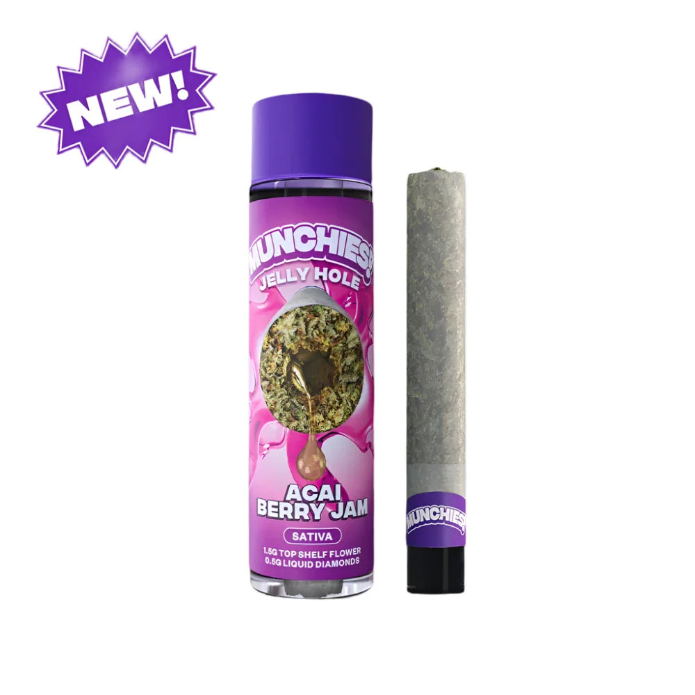 MUNCHIES JELLY HOLE PROLL ACAI BERY JAM SAT 2G|435761884154|Pack Of|10