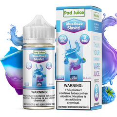 POD JUICE EJUICE 100ML BLUE RAZZ SLUSHY