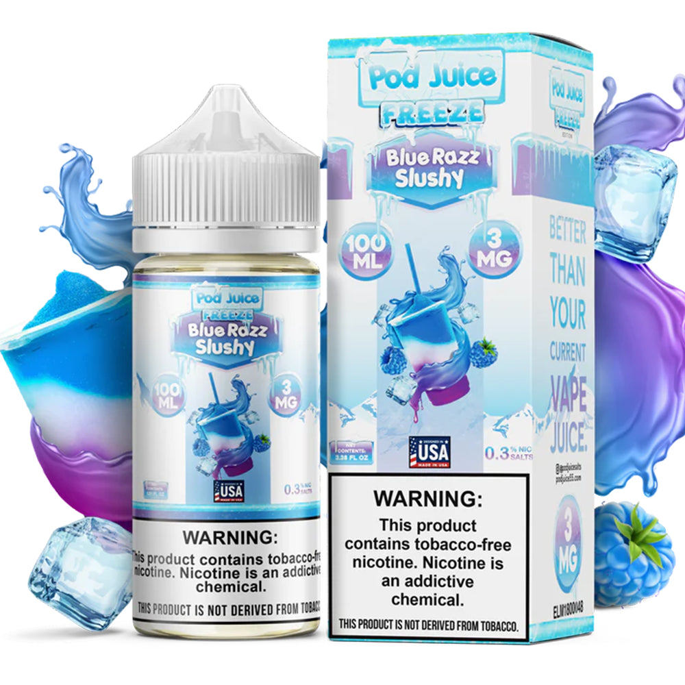 POD JUICE BLURAZ SLUSHY FREEZE 100ML 3MG