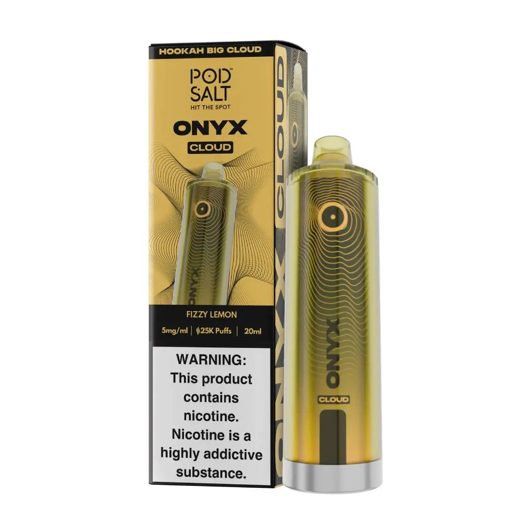 POD SALT ONYX CLOUD FIZZY LEMON 25K|5056598165046|Pack Of|5