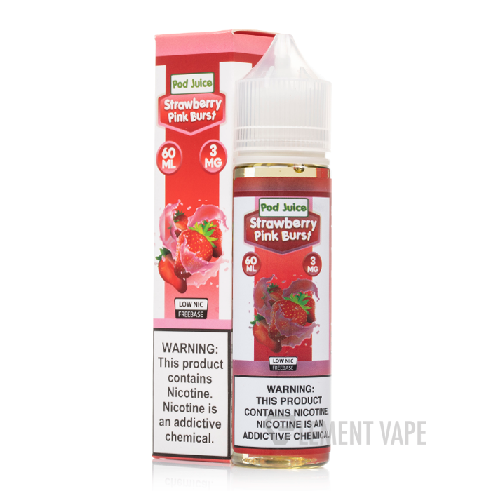 POD JUICE STWBRY PINK BURST 60ML 3MG