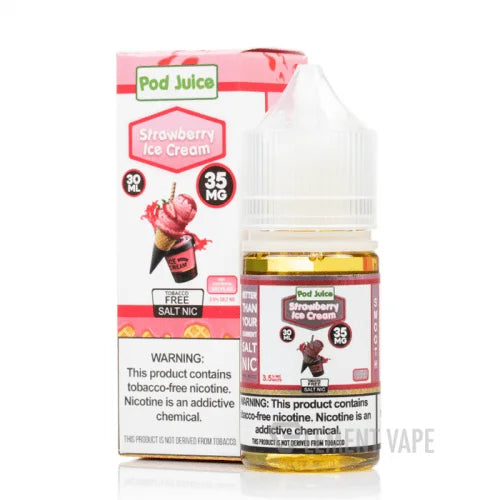 POD JUICE STWBRY ICE CREAM 30ML 35MG