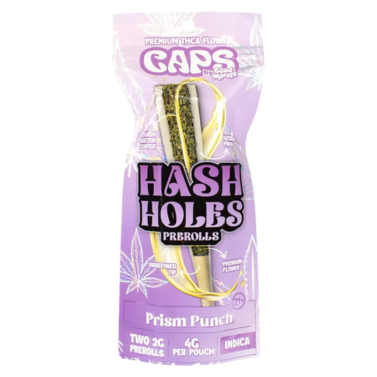 CAPS HASH PREROLLS PRISM PUNCH INDICA 4G|700433943508|Pack Of|10