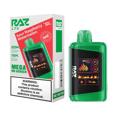 RAZ SOUR RASPBERRY WATERMELON 25K|6972866508195|Pack Of|5