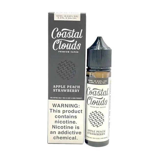 COASTAL CLOUDS APPLE PEACH STWBRY 60ML 6MG