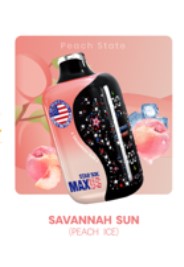 MAXUS STAR 50K|SAVANNAH SUN PEACH ICE 50K|192786015467| Pack of 5