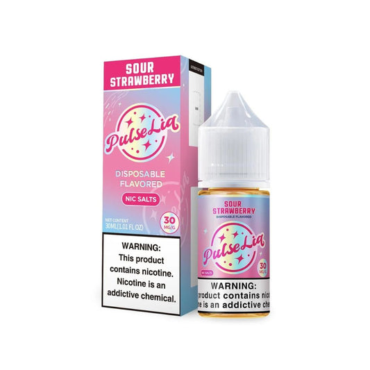 PULSELIQ SOUR STRAWBERRY 30MG 30ML