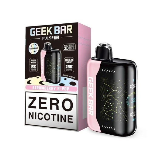 GEEK BAR PULSE STRAWBERRY BPOP ZERO PER 25K|810164282422|Pack Of|5