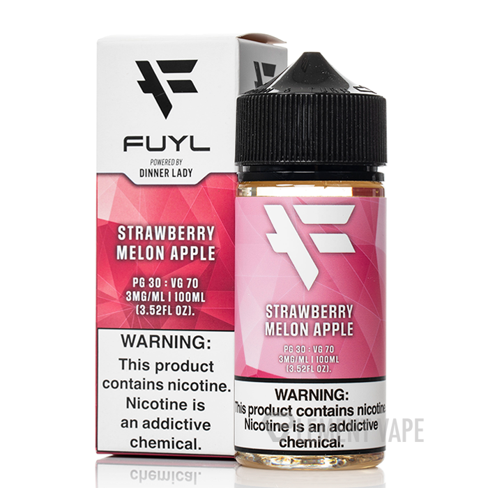 FUYL DINNER LADY STRAWBERRY MELON APPLE 3MG 100ML