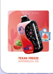 MAXUS STAR 50K|TEXAS FREEZE WATERMELON ICE 50K|192786015405| Pack of 5