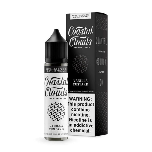 COASTAL CLOUDS VANILLA CUSTARD 60ML 3MG