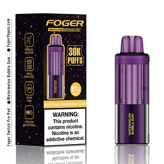FOGER SWITCHPRO POD WATERMELON BUBBLEGUM 30K|6971824063462|Pack Of|5