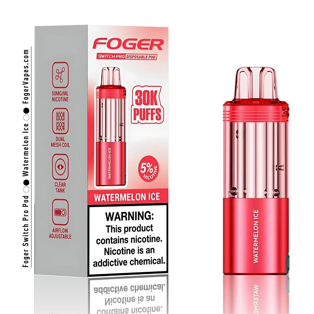 FOGER SWITCH PRO POD Watermelon Ice 30k|6971824063998|Pack Of|5