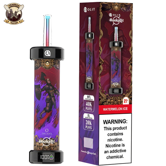 OLIT HOOKALIT WATERMELON ICE 40K|6975569849596|Pack Of|5